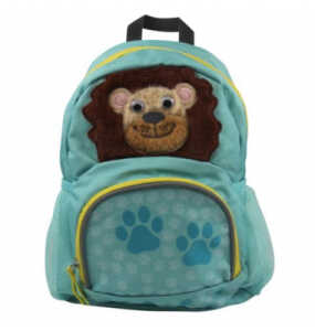 DONAU 7290842-96 Kinderrucksack Löwe Plüsch