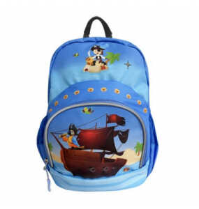 DONAU 7290850-04 Kinderrucksack Pirat