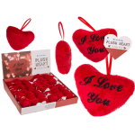 OOTB Rotes Plüschherz I love you ca. 10 cm