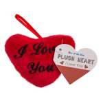 OOTB Rotes Plüschherz I love you ca. 10 cm