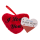OOTB Rotes Plüschherz I love you ca. 10 cm