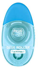 Plus Kleberoller 6mmx12m, bl