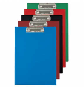 DONAU 2708001-99 Klemmbrett PVC A4 sortiert