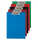 DONAU 2708001-99 Klemmbrett PVC A4 sortiert