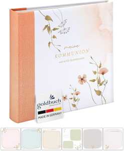 Goldbuch Fotoalbum Kommunion Blütenzauber rosé