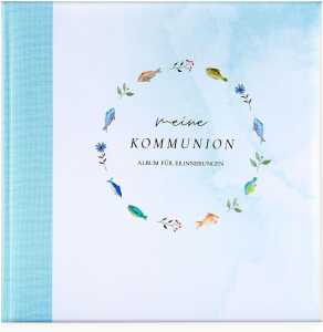 Goldbuch Fotoalbum Kommunion Himmelsfische