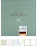 Goldbuch Fotoalbum Konfirmation Friedenstaube Eukalyptus