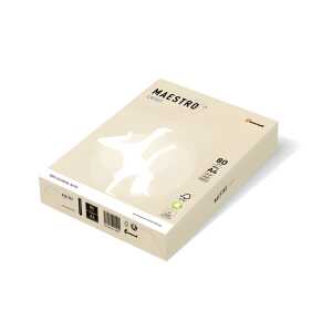 MAESTRO COLOR 9417-BE66A80S Kopierpapier A4 80g 500Bl vanille