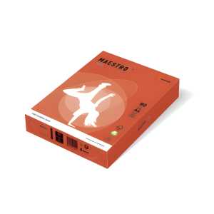 MAESTRO COLOR Kopierpapier A4 80g 500Bl ziegelrot