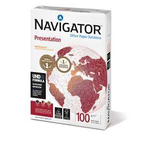 NAVIGATOR 82437AH10B Presentation Kopierpapier A5 100g 500BL weiß