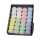 GOLDINA Z654 099 94 2812 2 mm 1 m Kordel Irisierend Pastell sortiert