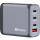 VERBATIM GNC-100 GaN 100Watt Ladegerät Steckdose 1x USB-A/3x USB-C