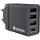 VERBATIM CHR-30EU1 GaN 30Watt Ladegerät Steckdose 3x USB-A/1x USB-C