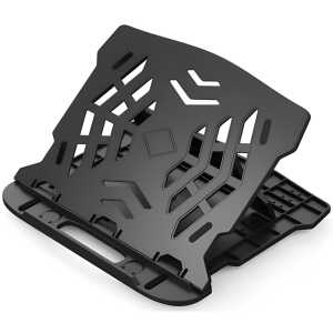 Q-CONNECT KF14470 drehbar Laptophalter Kunststoff schwarz