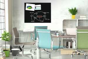 Sigel Magnettafel Glas Be!Board B1401