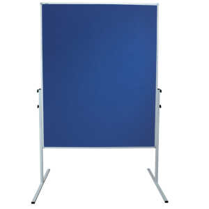 FRANKEN CC-UMTF 03 150x120cm Moderatorentafel Filz blau
