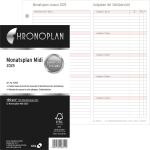 CHRONOPLAN 50515 Monatsplan Midi 2025