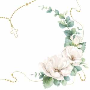 PAPER+DESIGN 209988 3lag Motivserviette 33x33cm Kommunion