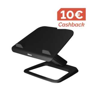 FELLOWES 100016994 342 x 396 mm Notebookständer Hana LT schwarz