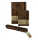 DONAU 1350108-02 Notizbuch A6 Kaffee-Kork-Stoff