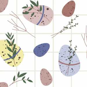 PAPER+DESIGN 208824 3lag Osterserviette 33x33cm