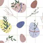 PAPER+DESIGN 208824 3lag Osterserviette 33x33cm