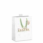 SKORPION 23x18x10cm Ostertragetasche Naturkarton Osterhasen