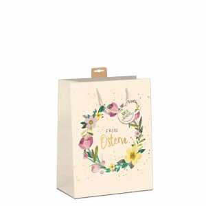 SKORPION 23x18x10cm Ostertragetasche Zuckerrohr Blumenkranz