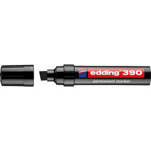 Edding Permanentmarker 390 Strichstärke 4-12 mm schwarz