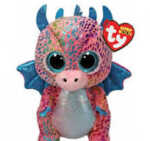 TY 37346 20cm Squishy Beanie Plüschfigur Drachen Flint