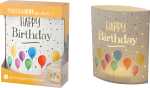 FÜR DICH 629239 16x13x5cm Poesielicht Happy Birthday