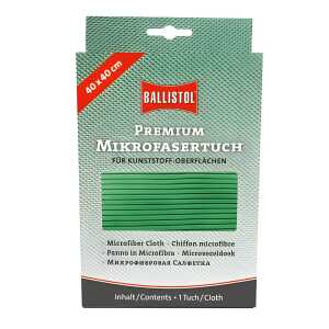 BALLISTOL 23733 Premium Mikrofasertuch grün 40x40 cm