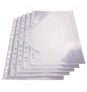 DONAU 1772950G050-00 Prospekthülle A4 50µm 50ST transparent