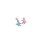 HAPPY PEOPLE 50351 20cm Puppe Baby Zipfelmütze sort.