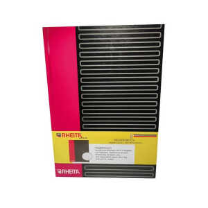 RHEITA 954-40 90g/m² Registerbuch A4 96Bl kariert schwarz/rot
