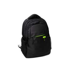 Q-CONNECT KF11394 Rucksack Green Line Eco Backpack 15.6