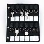 STOP 46227 Schlüsseleinlage A4 TIMOR schwarz