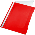 LEITZ 41910025 Plastik Schnellhefter A4 rot