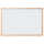 FRANKEN CC-MM6080 E Holzrahmen Schreibtafel 60x80 cm weiß