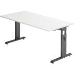 HAMMERBACHER VOS16/W/G Schreibtisch 160x80cm...
