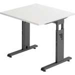 HAMMERBACHER VOS08/W/G Schreibtisch 80x80cm...