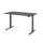 VXDKB16/G/G 160x80cm Schreibtisch elek.höhen graphit/graphit