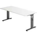 HAMMERBACHER VOS19/W/G 180x80cm Schreibtisch...