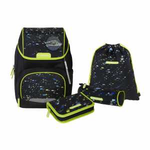 SCHNEIDERS ERGOJET 78456-080 6-tlg. Schultaschenset Spaceship black