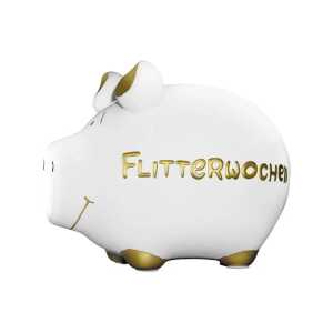 KCG 100804/10040233 Flitterwochen Spardose Schwein klein