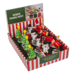 OOTB Holz-Drückfigur Weihnachten ca. 46 x 11 cm