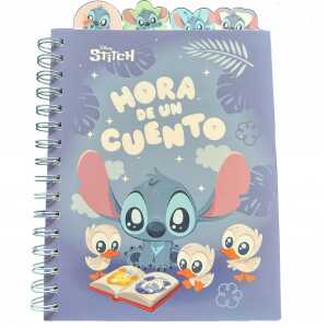COOLPACK 75071PTR PP m.Kopfteiler Spiralnotizbuch A5 Disney Stitch