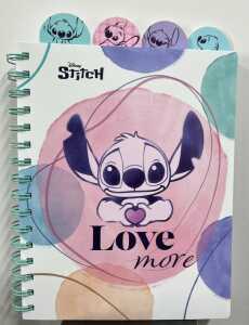 COOLPACK 75064PTR PP m.Kopfteiler Spiralnotizbuch A5 Disney Stitch