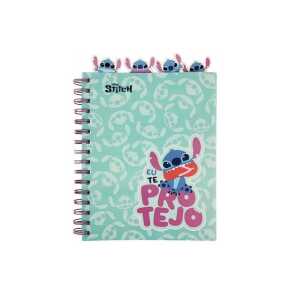 COOLPACK 75088PTR PP m.Kopfteiler Spiralnotizbuch A5 Disney Stitch