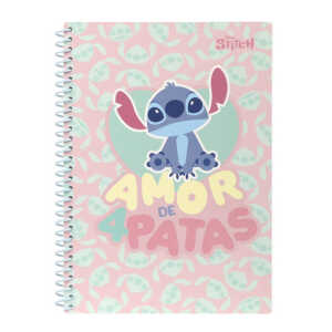 COOLPACK 75019PTR kariert Spiralnotizbuch B5 Disney Stitch